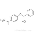 Cloridrato de 4-benziloxifenil-hidrazina CAS 52068-30-1